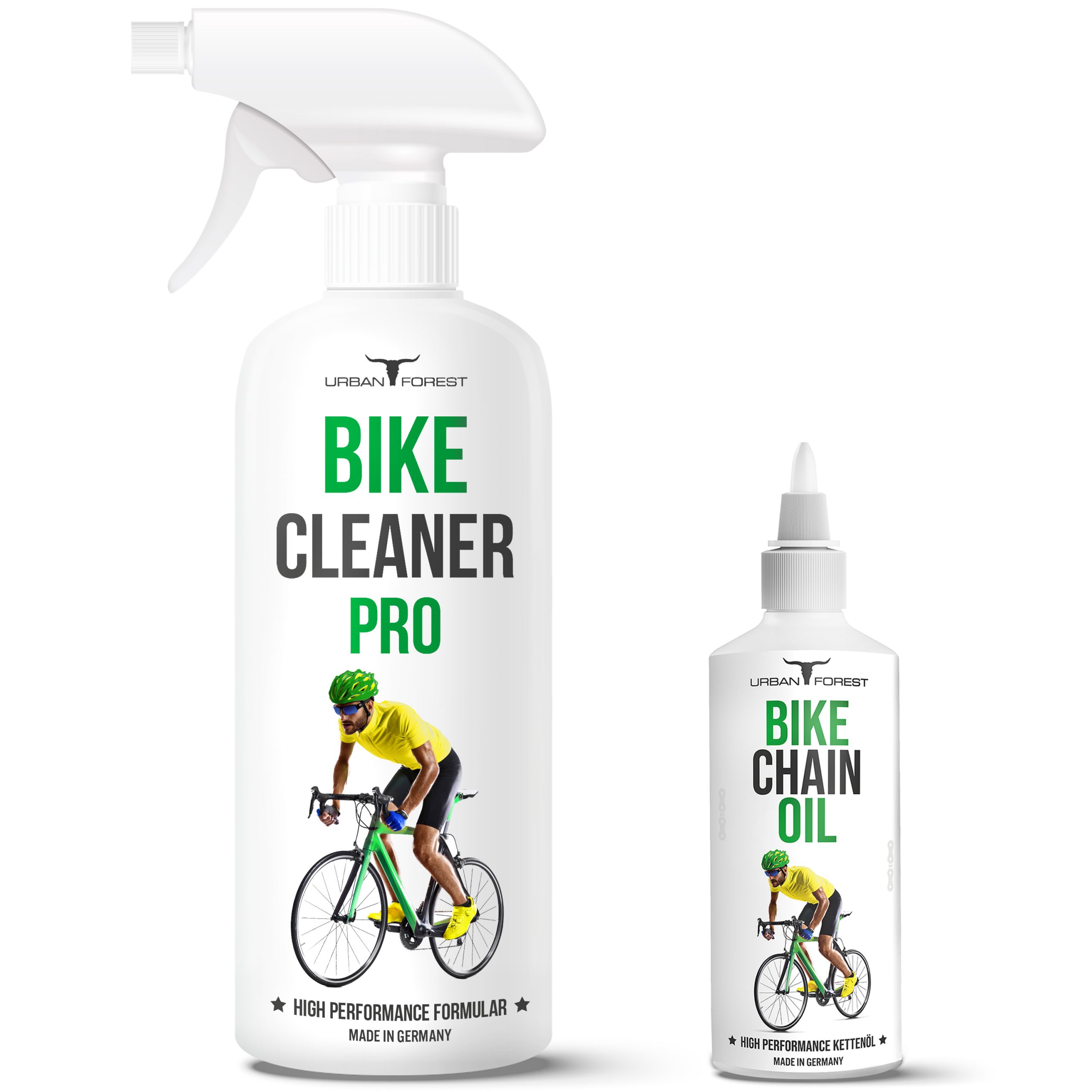 Fahrrad Reiniger + Fahrrad Kettenöl als SPARSET - KAP3 PREMIUM